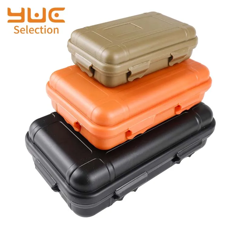 YUC EDC Portable Storage Box Waterproof Spinner Case ABS Shockproof Slider Container