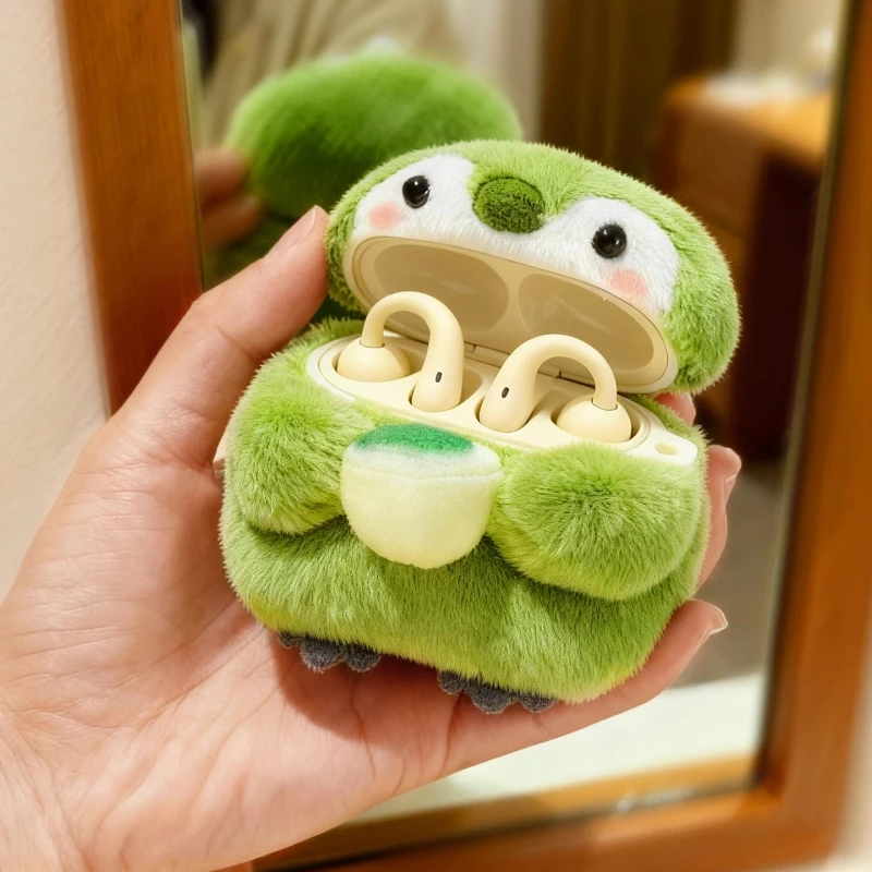 

For Huawei Freeclip2 for Freeclip Protective Case Anti-drop Plush for Freebudspro5 for Freebuds 7i for Freebuds 6i Earphone Case