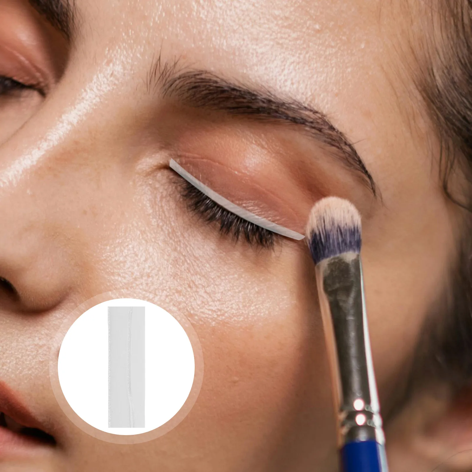 40Pcs 5D Self Adhesive Eyelash Strips Waterproof False Lash Tape for Easy Apply Remove Makeup Essential Beauty