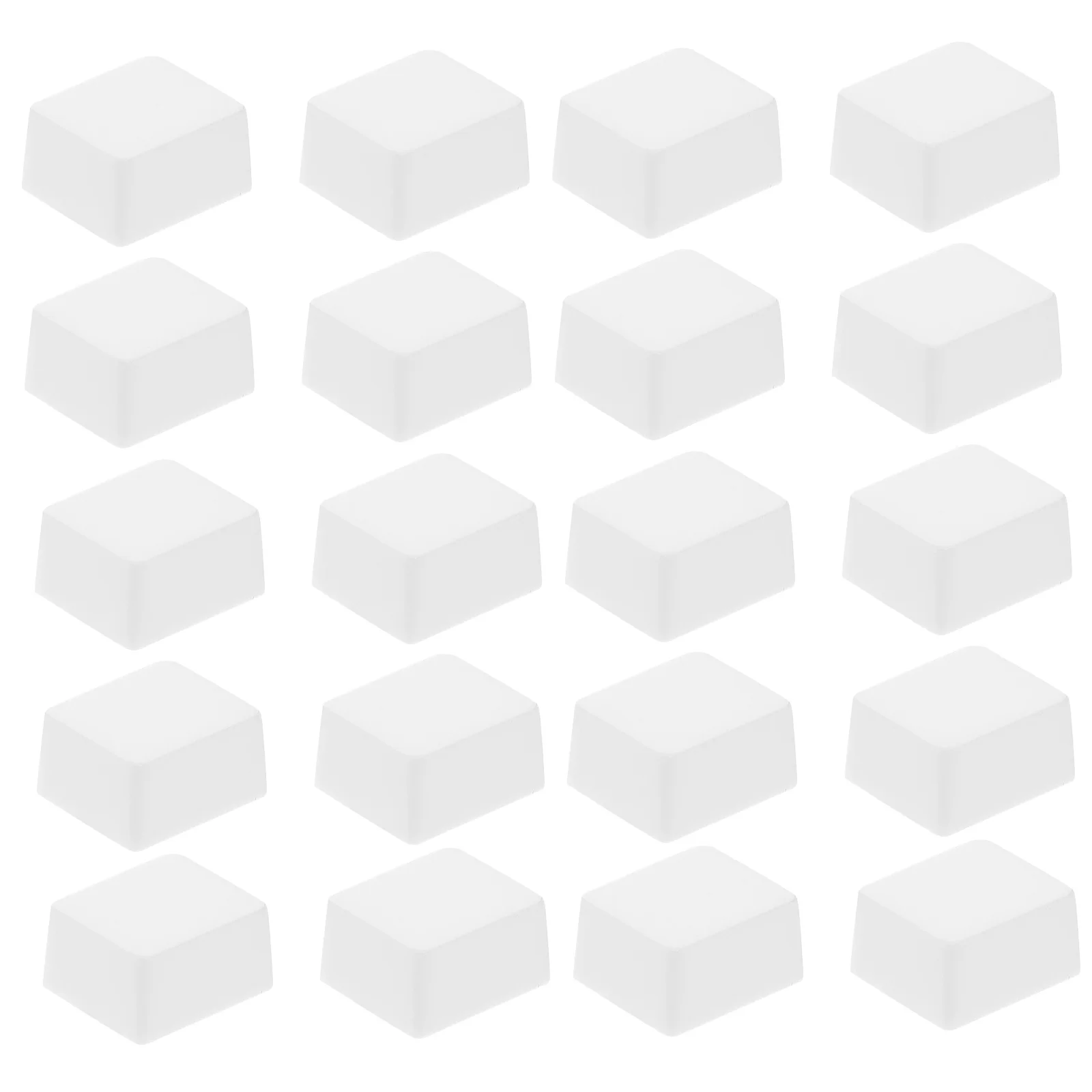 50 قطعة من المنصات المائية بنصف مقلاة صواني بلاستيكية فارغة لتخزين الدهانات الصلبة تصميم مدمج قابل للغسل مثالي للاستخدام في الهواء الطلق #6