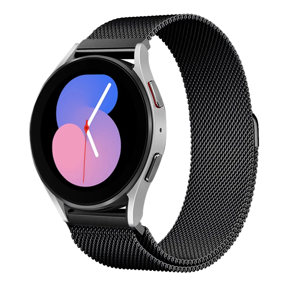 20mm 22mm Strap for Samsung Galaxy watch 6/5/4 44mm/40mm/5Pro Active 2 Magnetic loop Bracelet Galaxy Watch 4/6 Classic 43mm 47mm