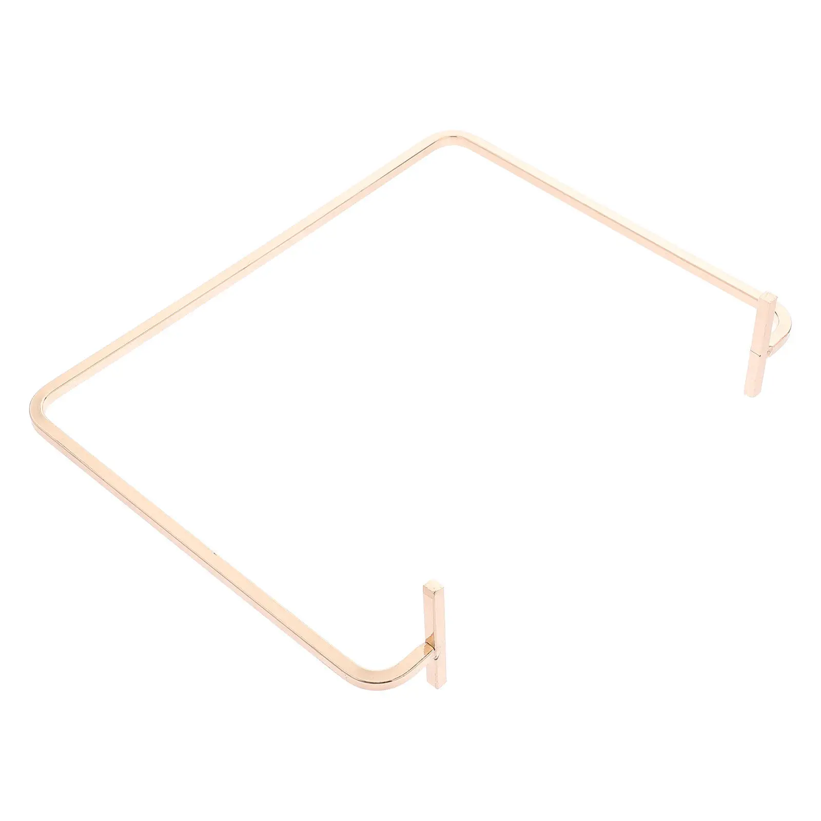 

1pc Tabletop Stand Flip Rack Desk Flip Calendar Accessory Holder Iron Calendar Support Space-Saving Desktop Organizer