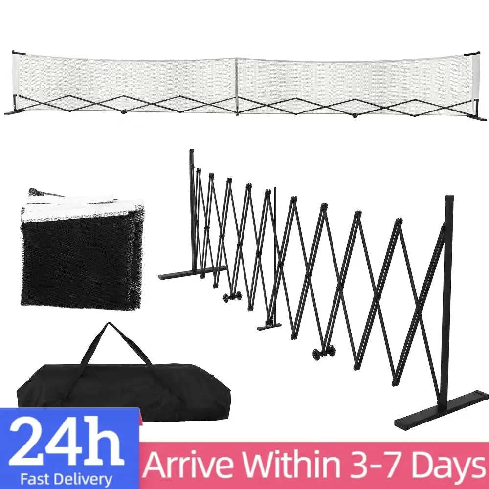 

Portable Peak Ball Net Frames with Wheels Stable Pickleball Metal Frame Aluminum Alloy 22ft for Backyards Driveways & Garages