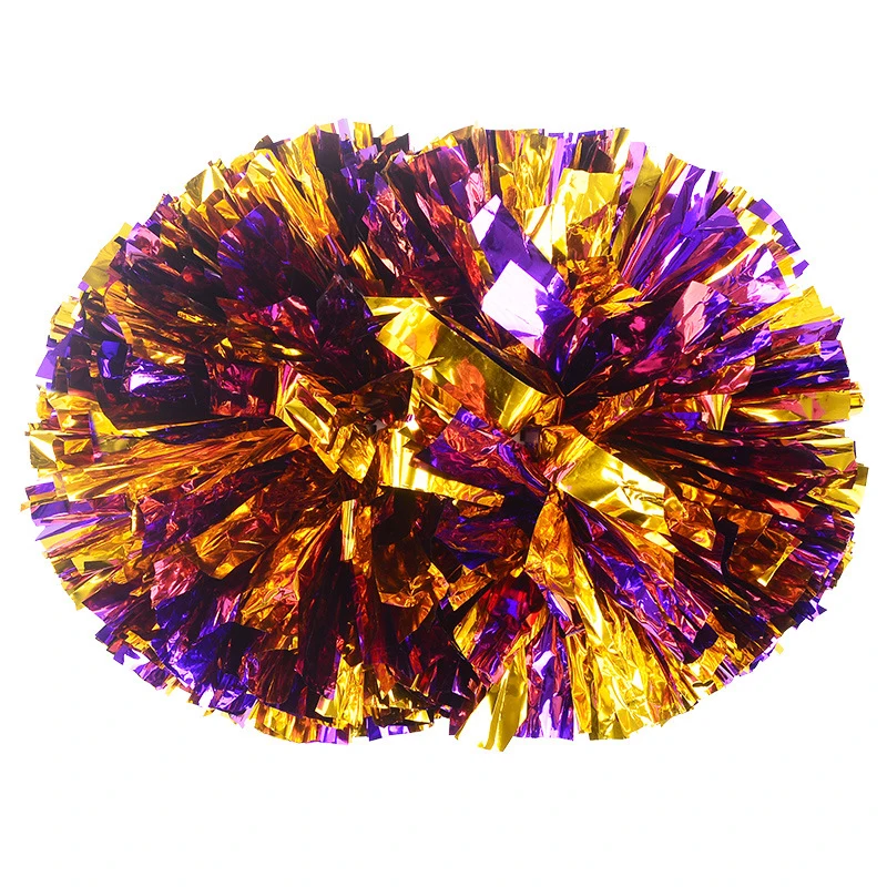 34CM Game Pom Poms Cheerleading Cheering Ball Flower Sports Match Vocal Dance Party Concert Decorator Come On Props Club Supply