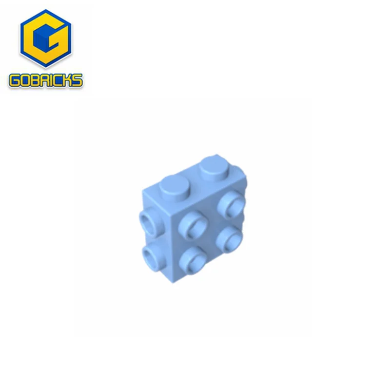 

Gobricks GDS-90082 Brick, Modified 1 x 2 x 1 2/3 with Studs on Side and Ends compatible with lego 67329 Building Blocks