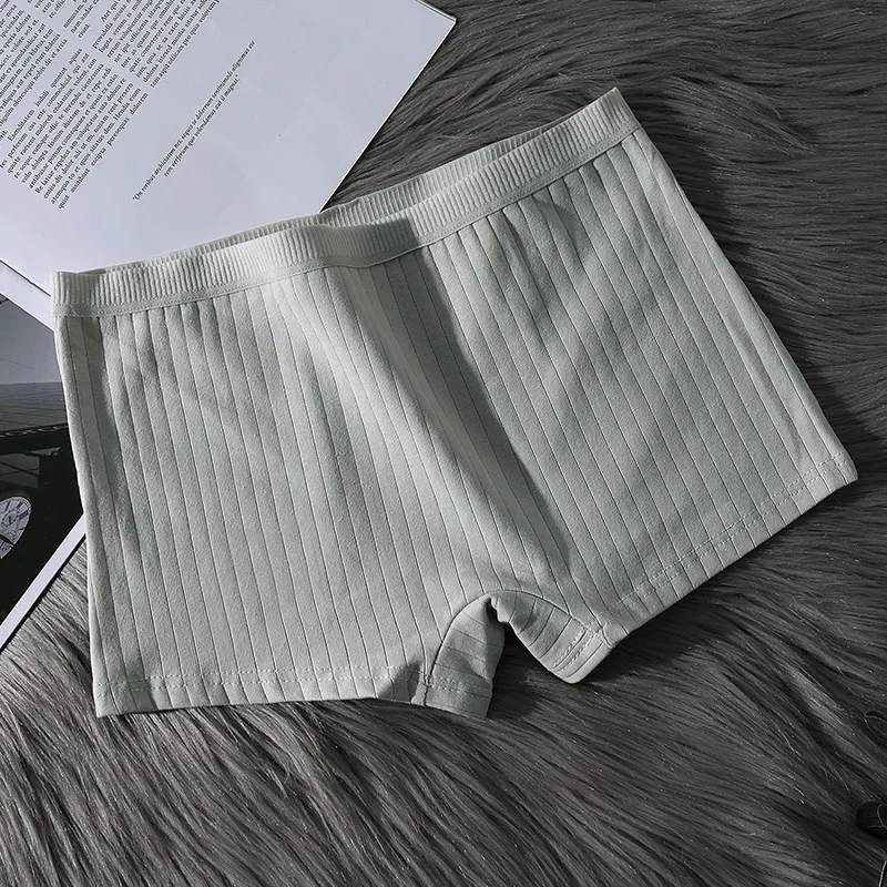 الصيف النساء سلامة سراويل القطن تحت تنورة الإناث سلس السروال بلون حجم كبير سراويل بوكسر مريحة النساء سراويل #4