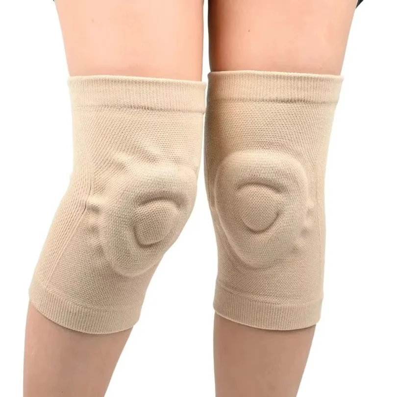 Silicone Thin Knee Pads Fitness Dance Skating Sport sknee Pads Basketball Pressurized Cycling Roller Skating Wholesale