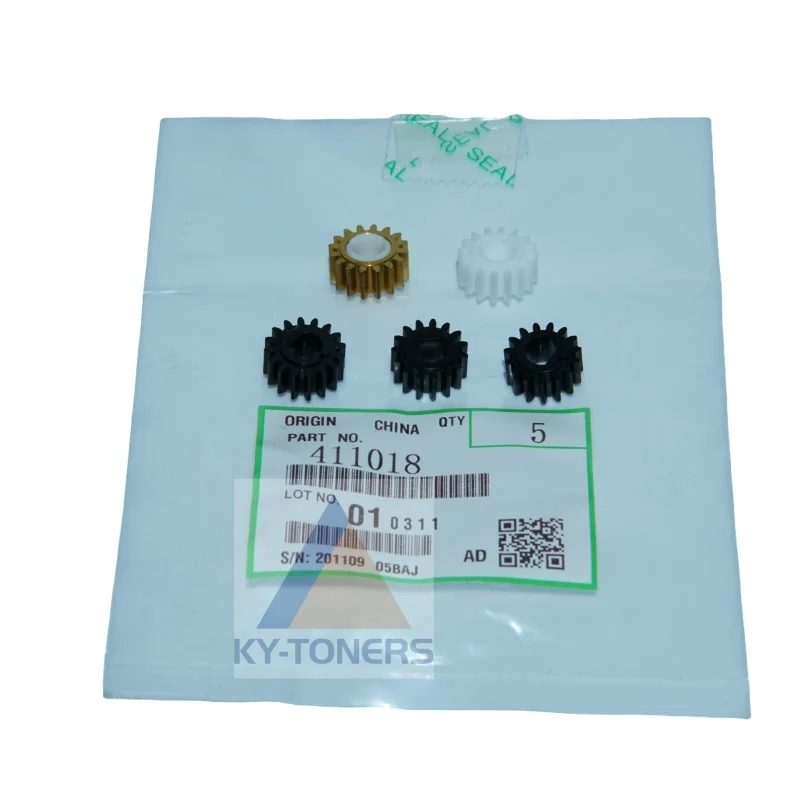 411018-Gear Kit Copier Developer Gear for Ricoh Aficio 1027 1022 2022 2027 3030 3025 3350 3351