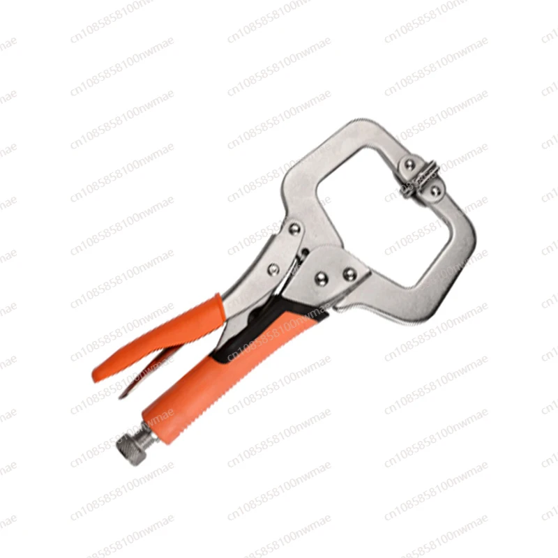 Powerful pliers multi-functional universal industrial grade c-type pressure pliers clamp tool 11 inch woodworking fixed pliers