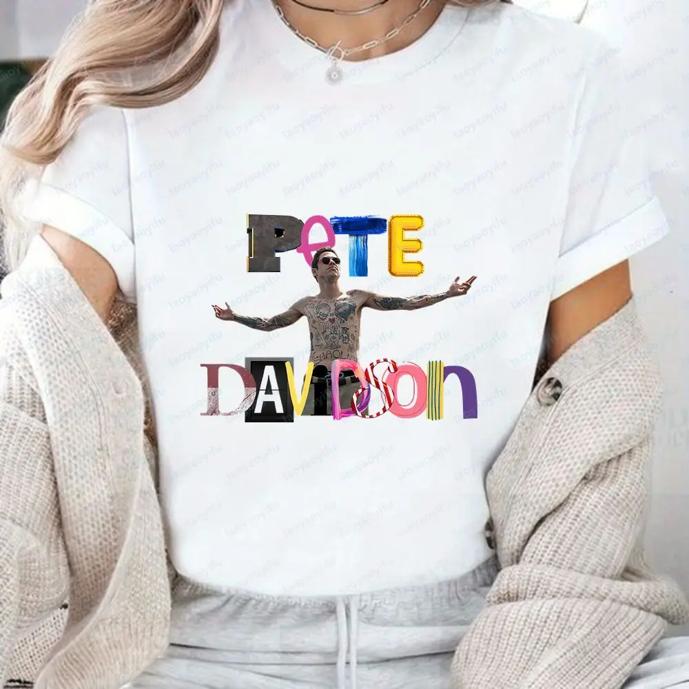Pete Davidson - Casual, Fashionable, Fun, Wild, and Classic Cotton Short-sleeved T-shirt Suitable for Both Men and Women