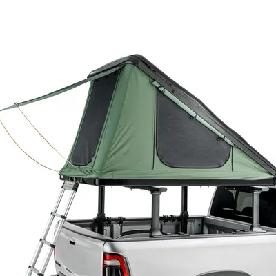 

2022 Aluminum alloy hard shell ABS free to build quick-opening triangle double self-driving car roof tent rack