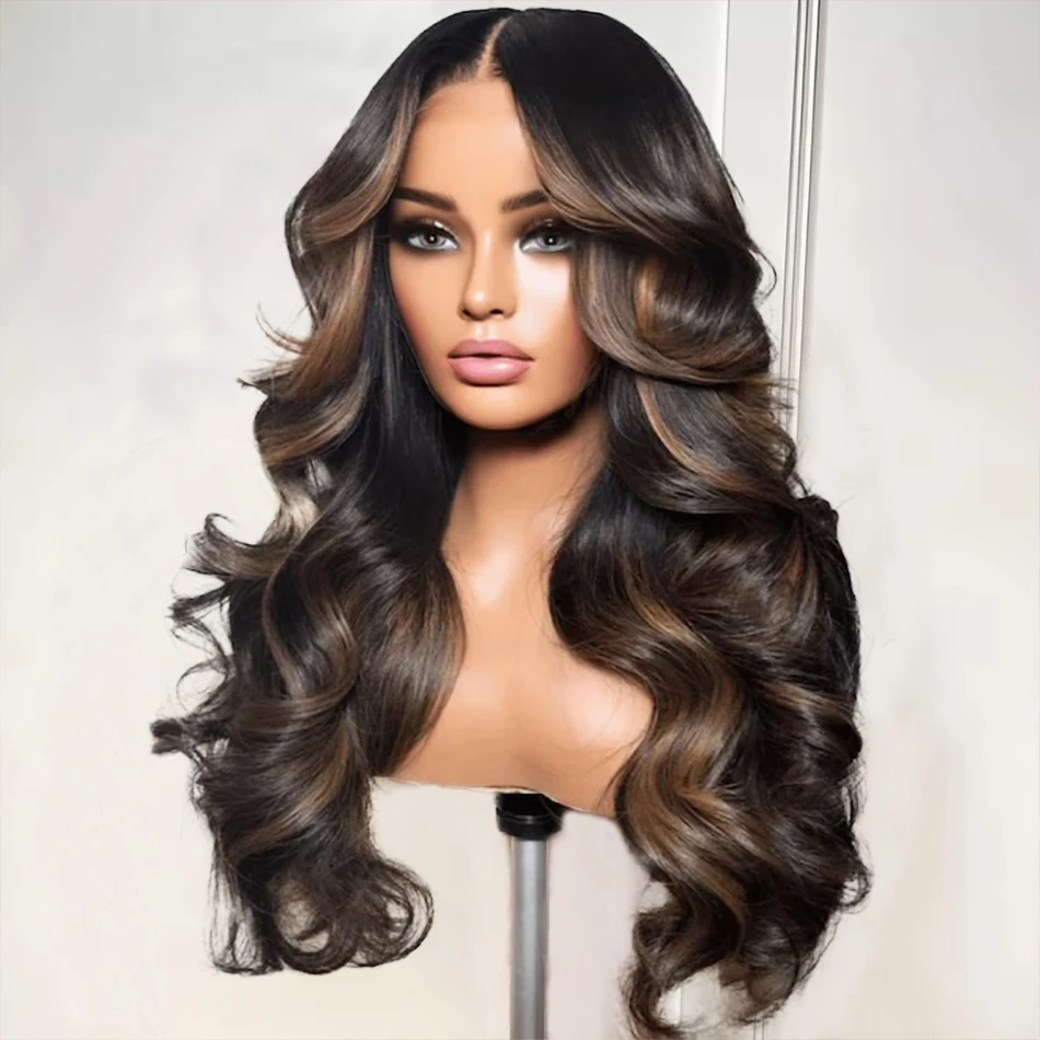 

P1B30 Highlight 13X6 Lace Frontal Wig Human Hair Body Wave Hd Lace Front Wig 13X4 Human Hair Wigs Brazilian Wig Original 30 Inch