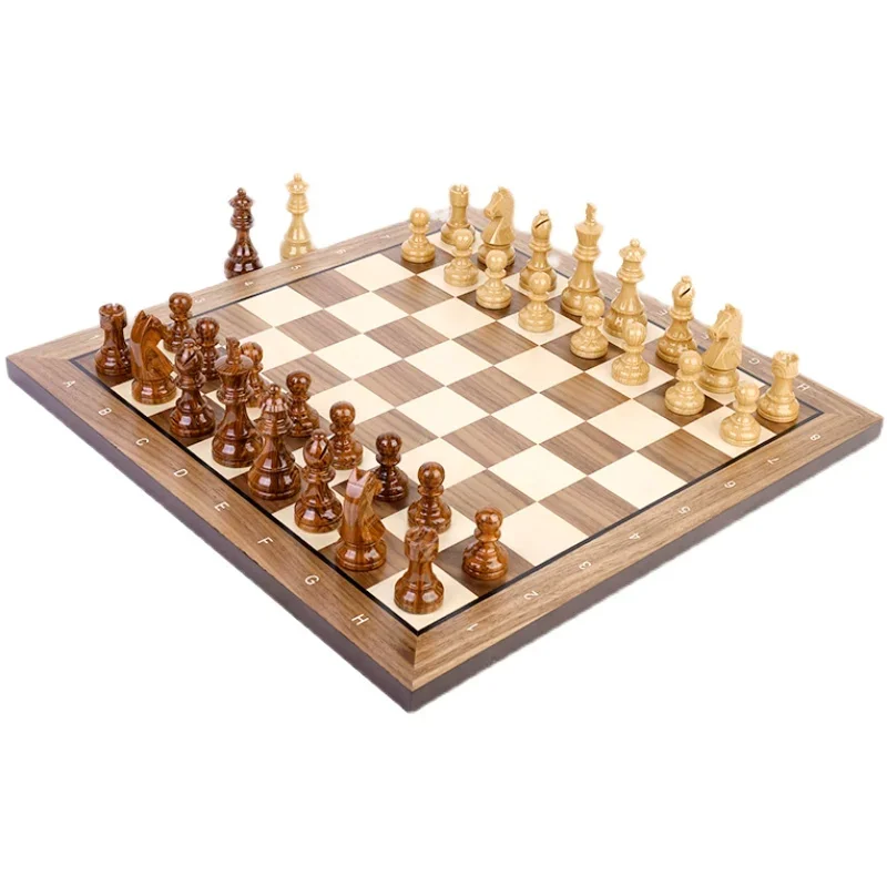 Unusual Outdoor Chess Set Wood Intelligence Modern Free Shipping Chess Set Couple Gift Children Luxury Chadrez Jogo Board Game