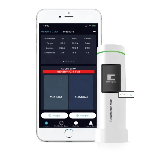 Chromatic Meter/Portable color difference meter/ColorMeter MAX