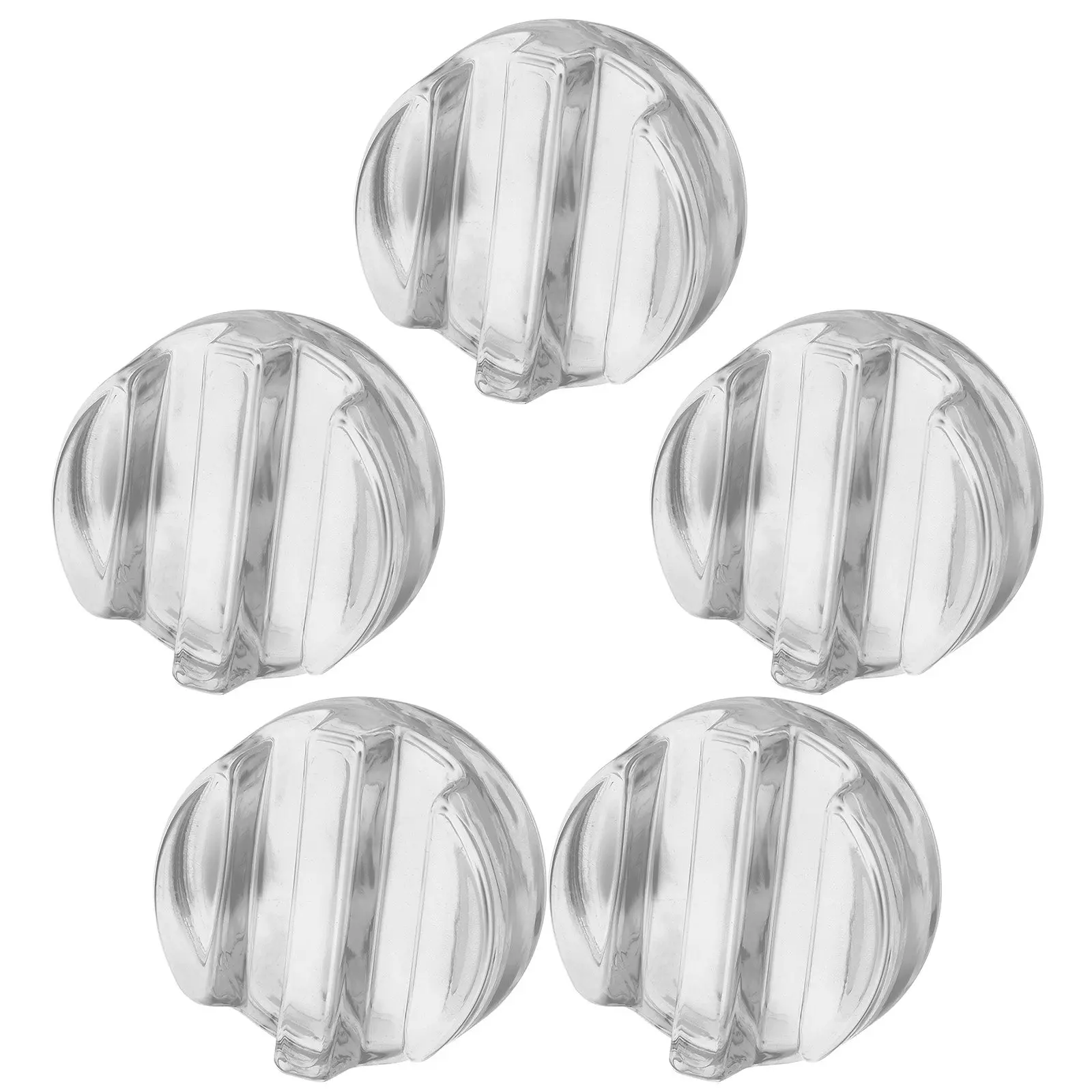 5Pcs Fermentation Glass Weights Wide Mouth Jars Pickling Jar Press Tool Reusable for Sauerkraut Kimchi Vegetable