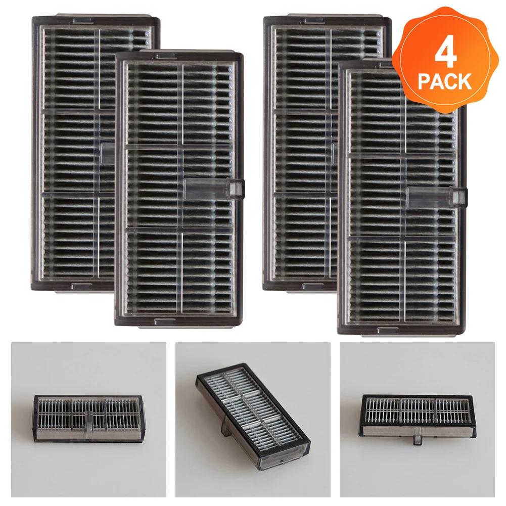 Для MOVA P10 Pro для ультра-пылесоса, аксессуары, набор фильтров из 4 штук, удобная установка, эффективная очистка