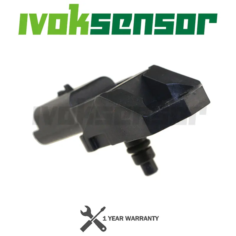 Manifold Turbo Boost Pressure MAP Sensor For 2004-2013 Ford C-Max Fiesta V VI Focus II Fusion Kuga I 1.6 2.0 TDCi 3M5A12T551AC