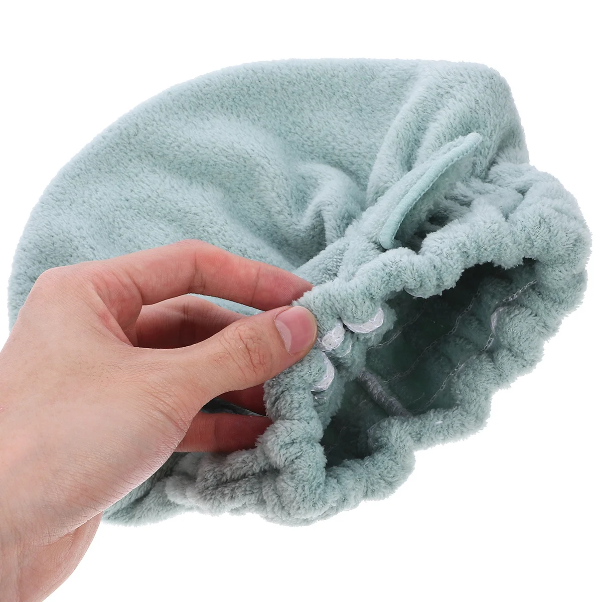 

2Pcs Absorbent Hair Drying Caps Cartoon Design Soft Coral Fleece Bathing Hats Fast Dry Hair Wraps for Women Shower Supplies