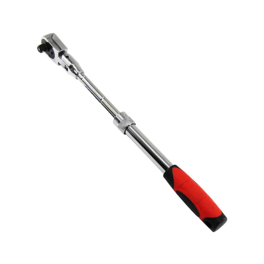 1/4 1/2 3/8 72-Tooth Carbon Steel Retractable Ratchet Wrench Automatic Quick Release Spanner Multifunctional Hand Tool