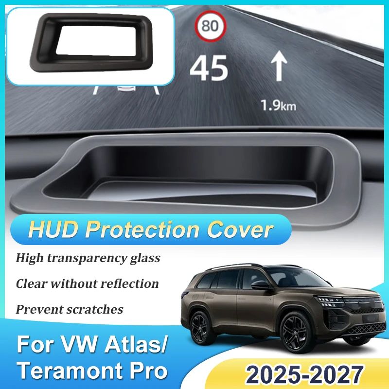 

For Volkswagen Atlas MK2 Teramont Pro 2025 2026 2027 HUD Protection Cover Specialized Head-Up Display Protective Modification
