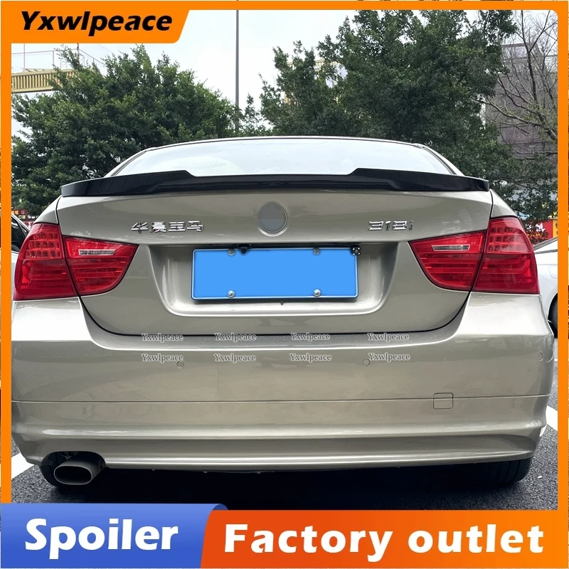 

M4 Style ABS Plastic Rear Trunk Lip Spoiler Car Accessories For BMW E90 3 Series Spoiler 320i 320d 2005-2011