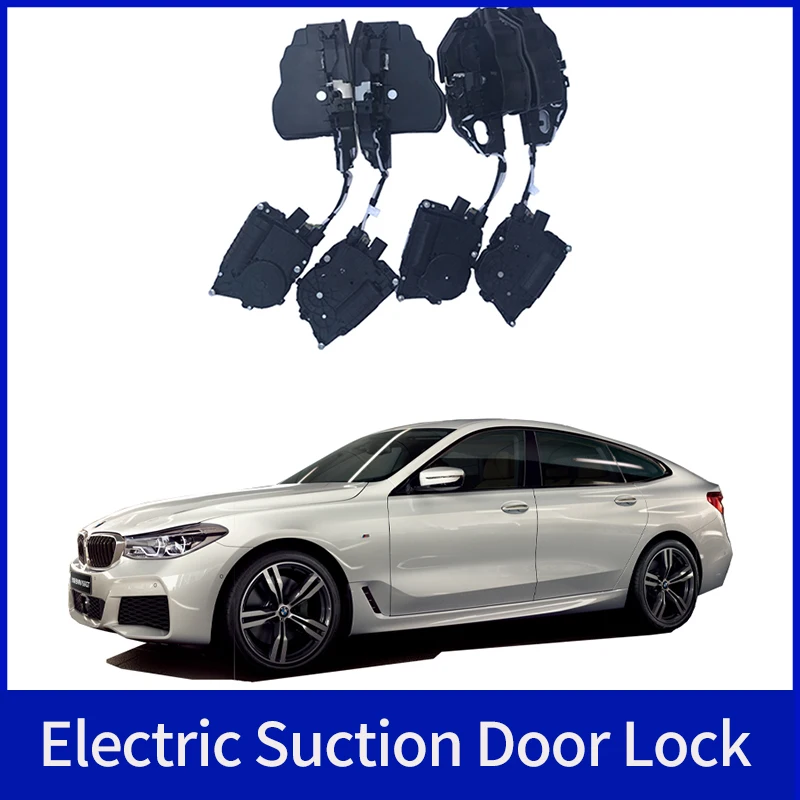 

For BMW 6GT 2009-2023 Car Soft Close Door Latch Pass Lock Actuator Auto Electric Absorption Suction Silence Closer