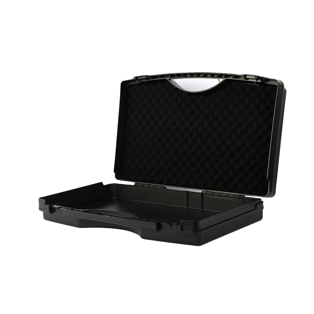 Plastic Hard Case Tool Box Internal 410x220x73mm With Foam Hand-held Carry Case Outdoor Tool Case Protective Organizer Toolbox