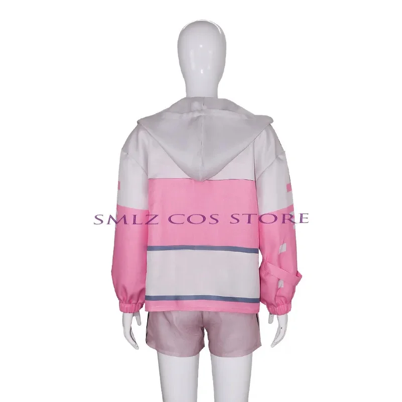

Li Tianchen Tianxi Cosplay Anime Arrogant Link Click Costume Pink Uniform Wig Party Activity Role Play Outfit for Wor;5'b\7,k/