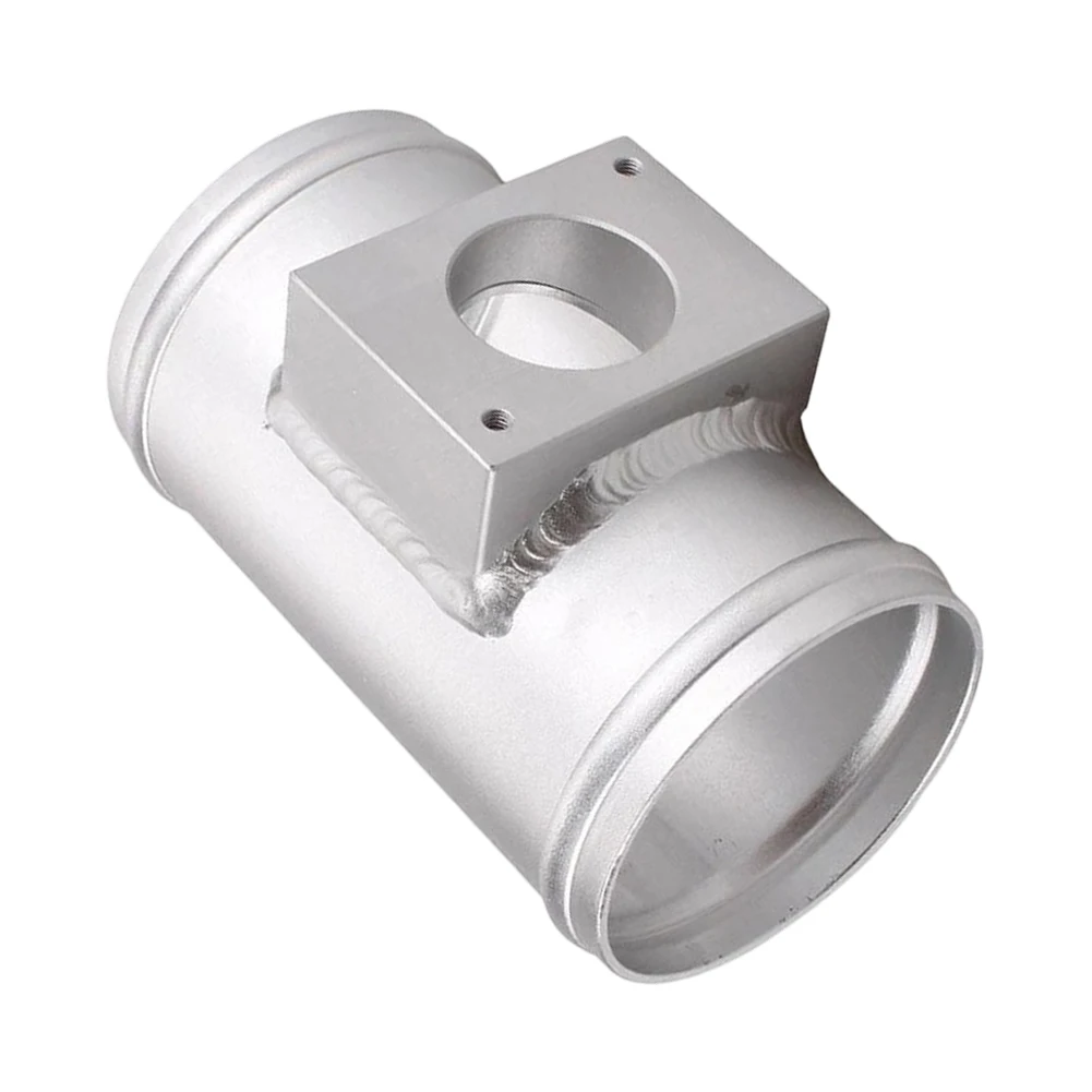 76mm Aluminum Alloy Mounting Adapter Tube for Mass Air Flow Sensor on For Mitsubishi Lancer and For Outlander Cars