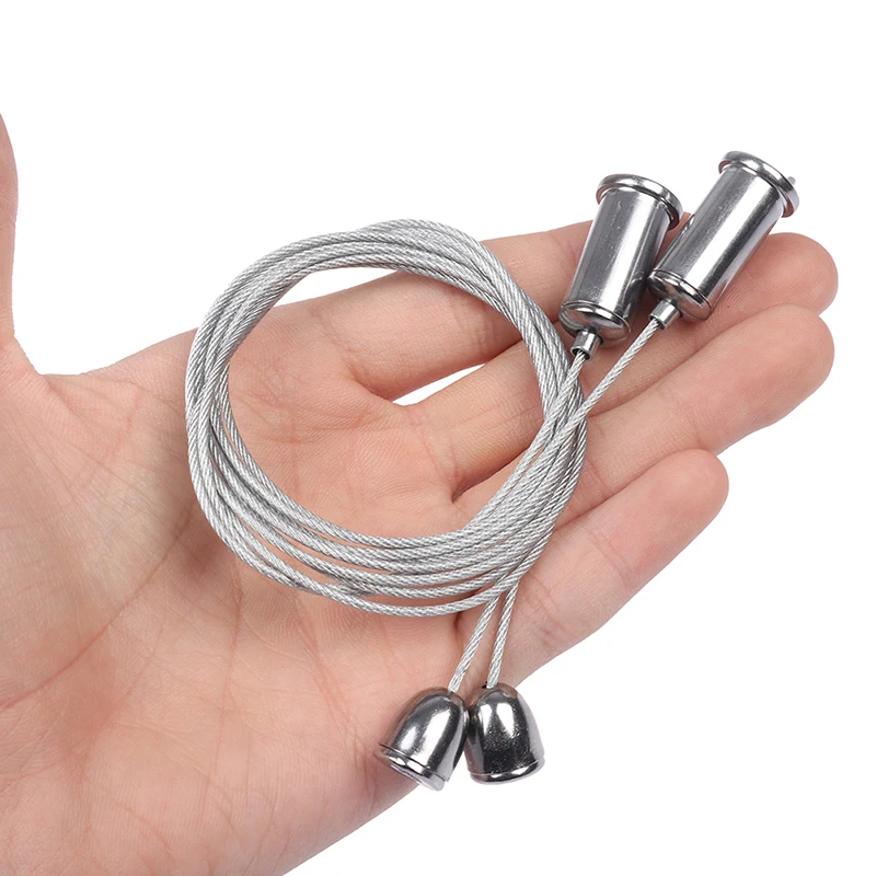 2 Wires/set 1m Steel Cable For Lifting Various Panel Lights Used Widely Office Lighting Fittings