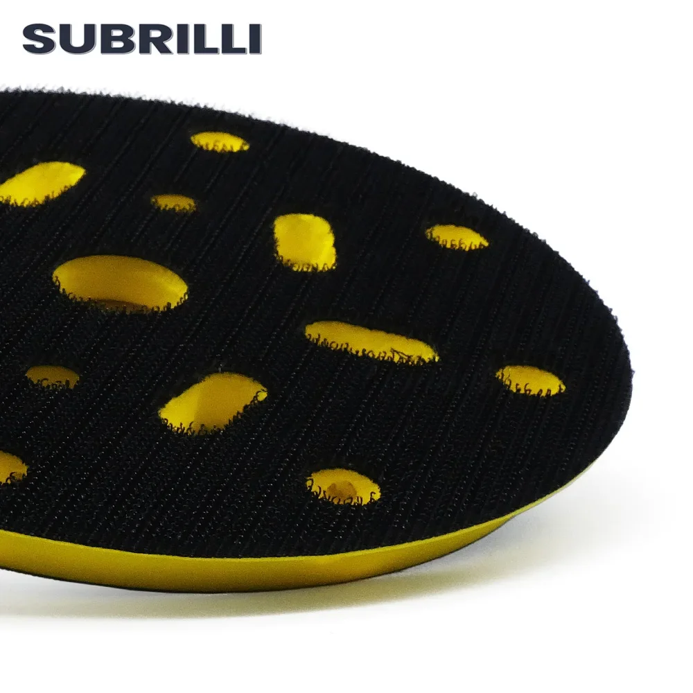 6 นิ้ว Multi-Functional Sanding แผ่นสุ่ม Orbit ขัด Sander Disc 5/16 "* 24 M8 สกรู Backer Pad