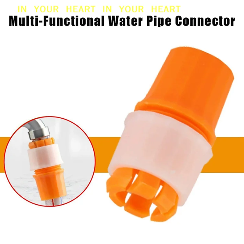 【X】Multipurpose Garden Tap Hose Connector 5/10pcs 16-20MM Faucet Joint Hose To Hard Pipes Adapter Tap Connector Faucet Adapter