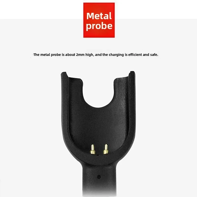 Charger for Original Xiaomi Smart Band 2, Xiaomi Mi Band 3, Xiaomi Mi Smart Bracelet 2/3 Charging Cable Black USB Charger