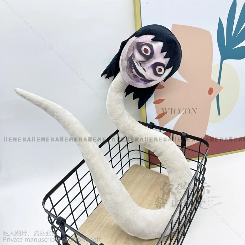 

Аниме игра в класс Косплей томие змея плюшевые мягкие куклы страшная игра косплей реквизит Хэллоуин вечерние подарки женский призрак змея