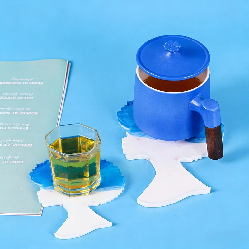 

The silicone mold for hair styling made of epoxy resin can be used for coasters fruit trays jewelry ornaments and ornaments