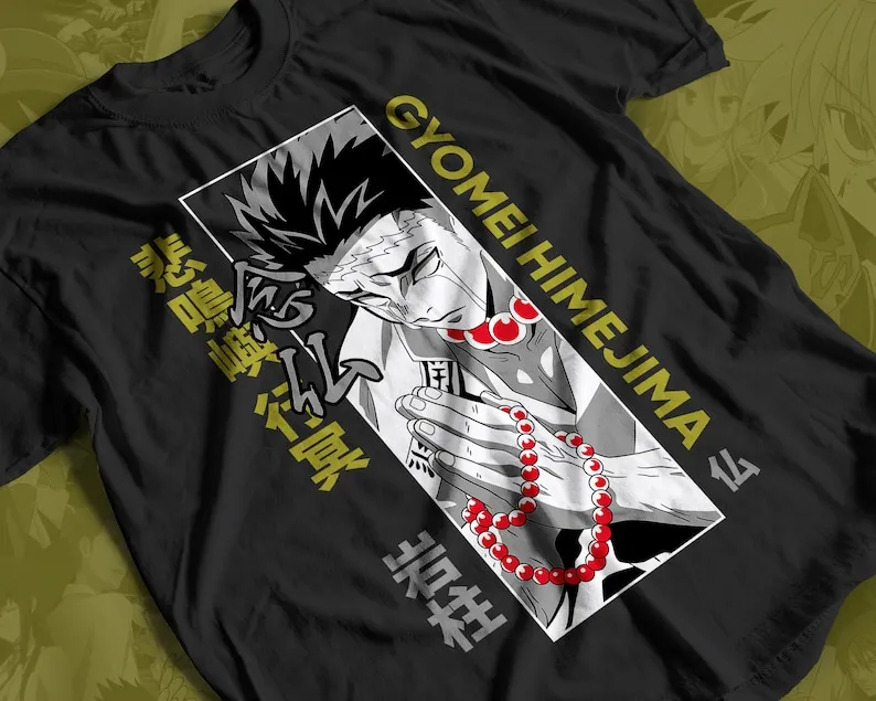 Hashira Himejima T-shirt Unisex  Anime Lovers Shirt, Graphic Anime Tee