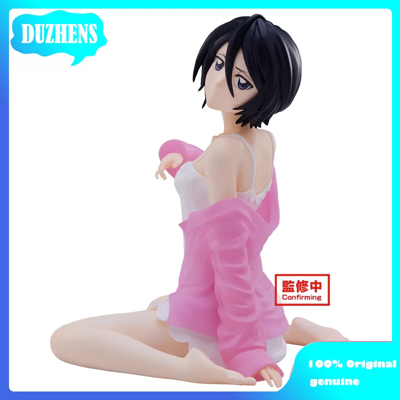 

In stock Original:Bleach Kuchiki Rukia pajamas VER.11CM PVC Action Figure Anime Figure Model Toys Figure Collection Doll Gift