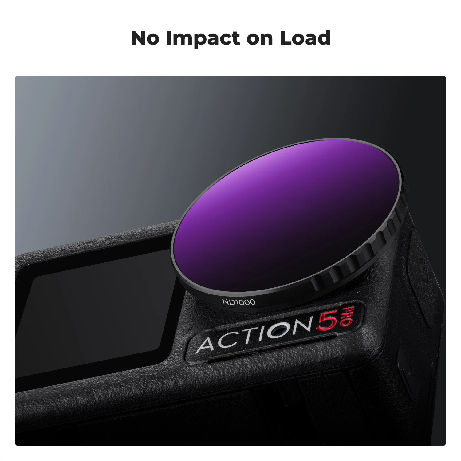 فلتر كاميرا رياضي بمفهوم K&F لـ DJI Osmo Action 3/4/Action 5Pro UV CPL ND/PL Black Mist 1/4 ND2-32 ND32-512 مرشح اختياري