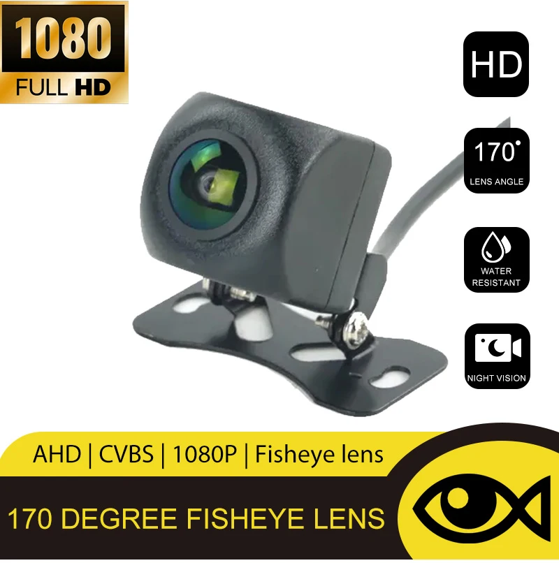 1/2/5/10 Stück AHD 1080P 720P CVBS Auto-Rückfahrkamera 170° ° Weitwinkel-Kamera für automatisches Einparken mit dynamischer Trajektorie und HD-Nachtsicht – Detail 15
