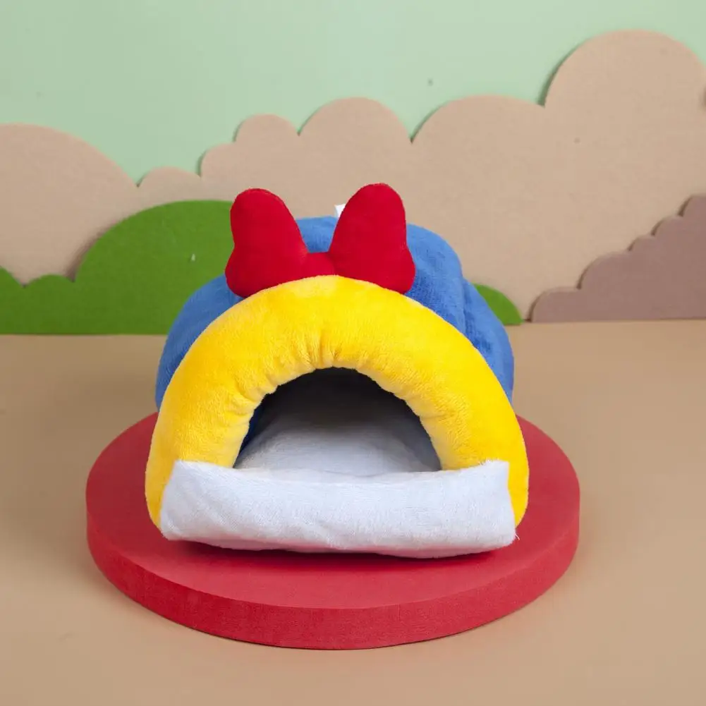 

Hamster Nest Bed Sleep Cartoon Design Small Pet House Warm Hamster Bed Small Animals Supplies For Rodent/Guinea Pig/Rat