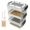 Cage, Plastic, Multi-Tier Stackable Kit