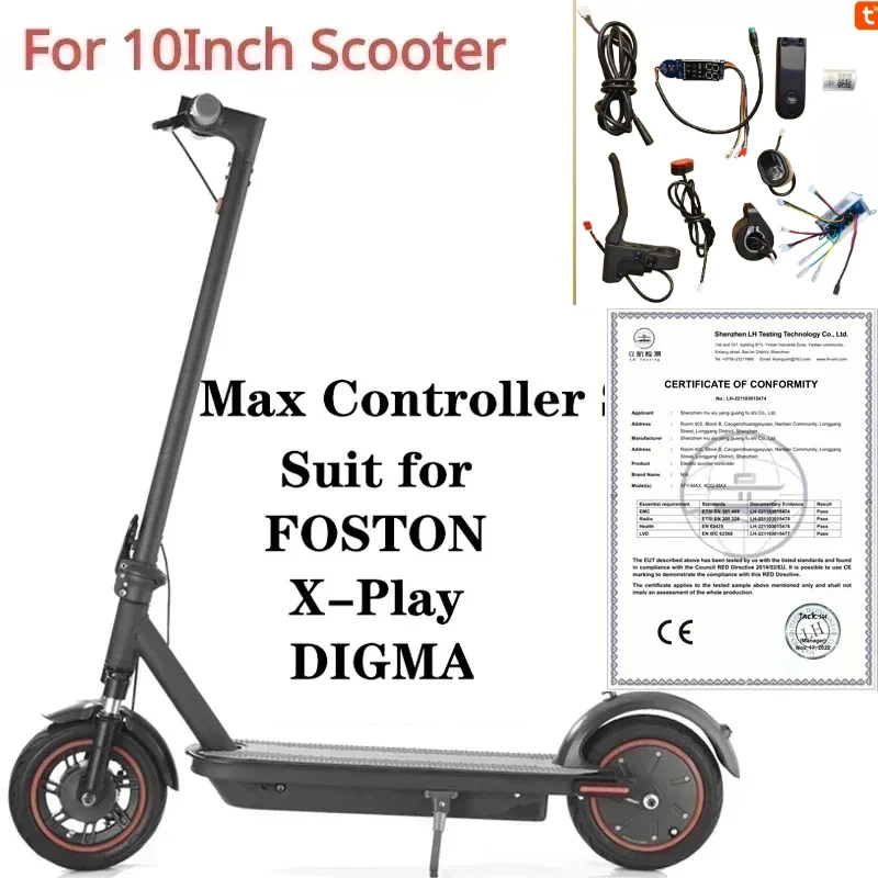 350W 36V 17A Original Scooter Controller Bluetooth Hoverboard for 10 Inch MAX FOSTON X-Play DIGMA Tuya Smart Max Speed 40Km/h