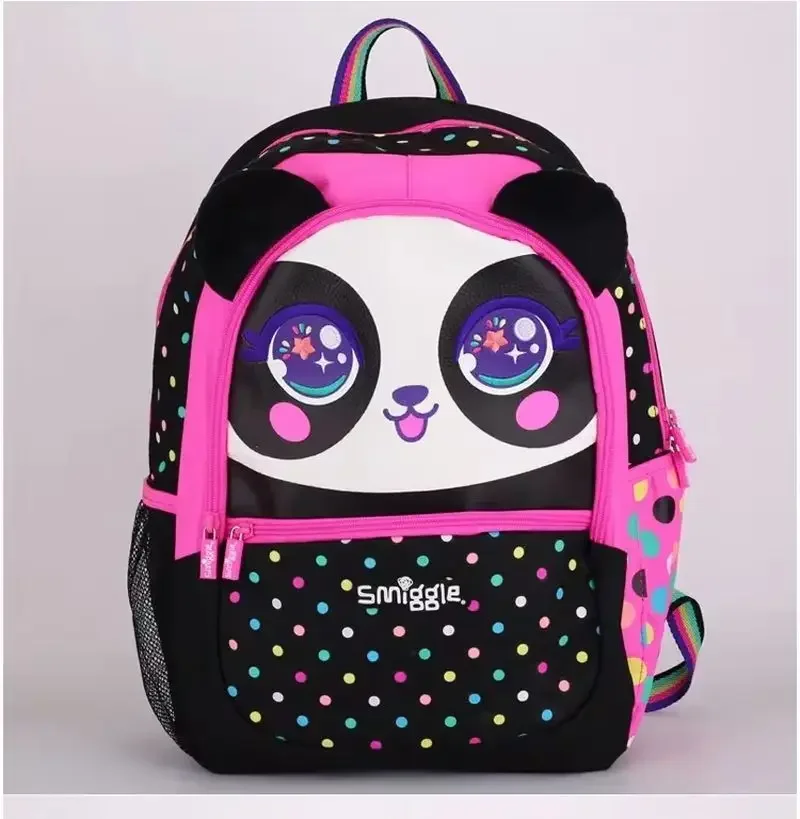 Oryginalna Australia Smiggle New Children Student School Bag Large Capacity Cartoon Double Shoulder Backpack Birthday Gifts