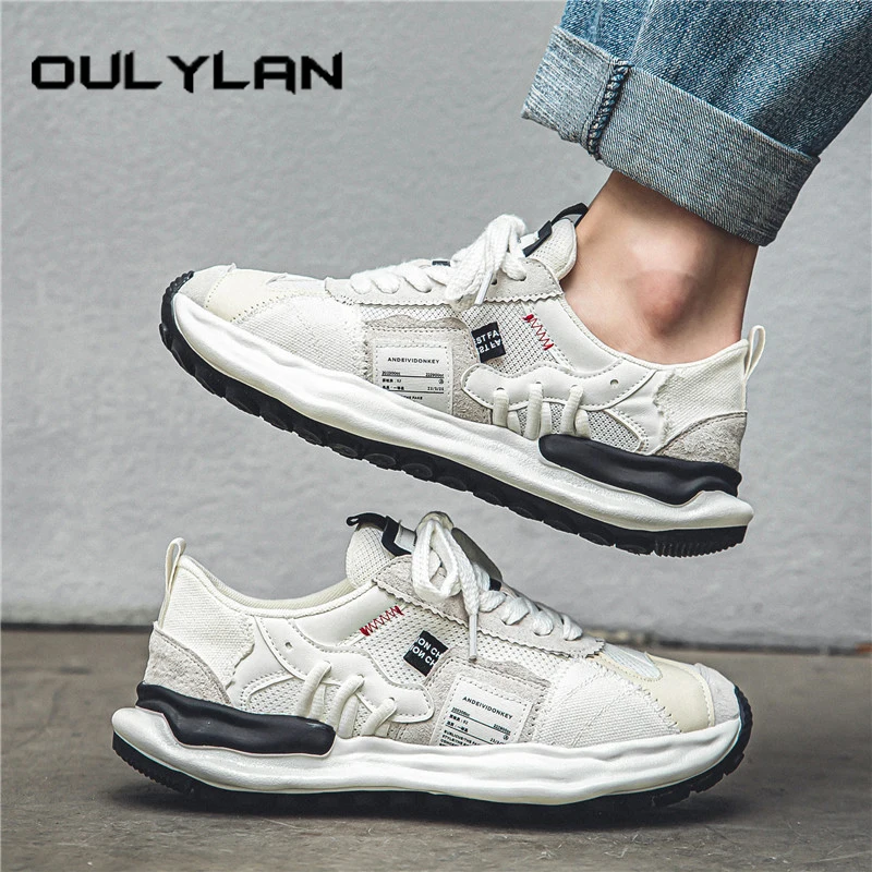 

Popular Youth Breathable Sports Shoes Comfortable Casual Running shoes Thick Soled Wear-Resistant Men's Forrest Gump Shoes