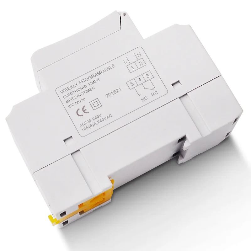 TM615-2 Programmable Timer, Time Switch, Energy Saving Timing Control Rail Mounted 220V AC