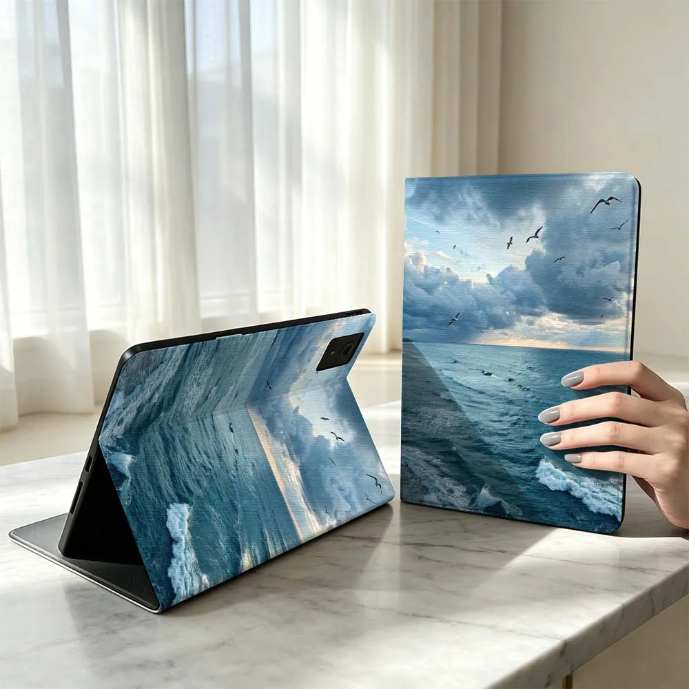 Blue Waterfall Mountain For Lenovo Xiaoxin Pad Pro Tab P12 P11 11 11.2 11.5 10.6 inch K10 M10 Plus Tablet Case Soft