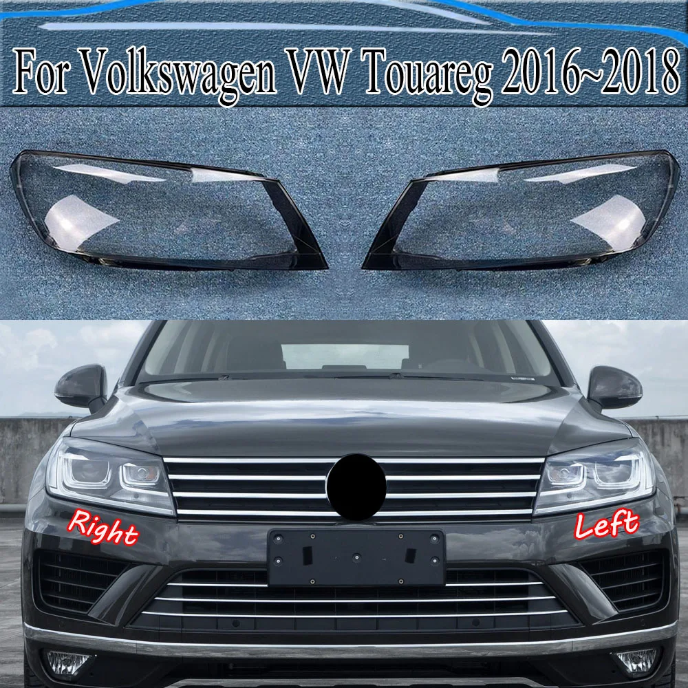 

Прозрачный Абажур для передней фары Volkswagen VW Touareg 2016 ~ 2018