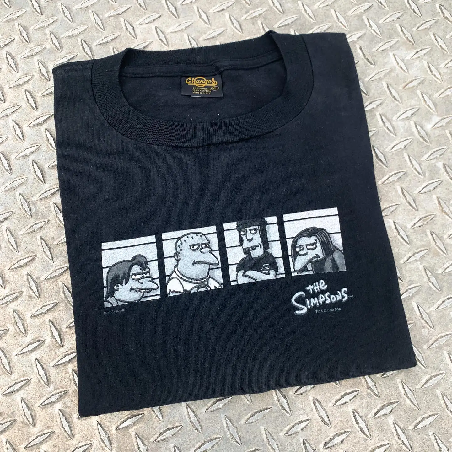 Retro Cartoon Dark Style Oversize Short Sleeve T-Shirt Loose Fit Quality Cotton round Neck Male Female Universal Summer Top
