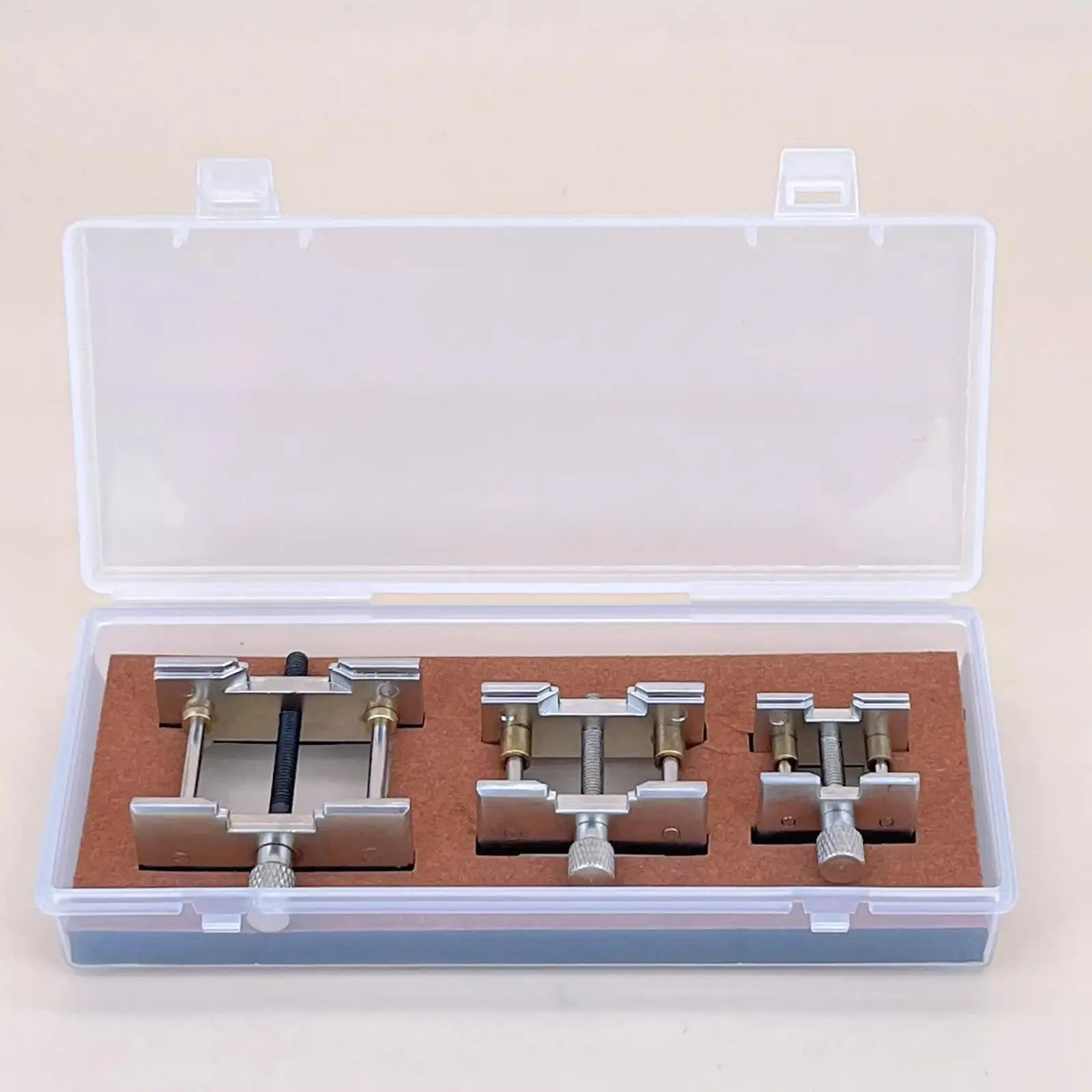 3Pcs Watch Movement Holders Fixed Use Watch Repairing Accessory Home Use
