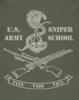 Vini Vidi Vici US Army Sniper School T-Shirt 100% Cotton O-Neck Short Sleeve Summer Casual Mens T-shirt Streetwear